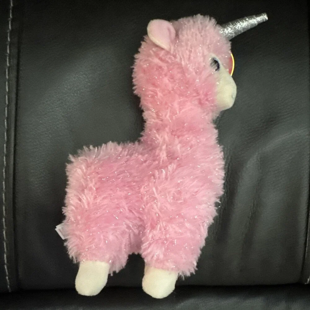 TY Beanie Baby LANA the Pink Llama Plush 6” – MWMT Stuffed Animal Toy 2022